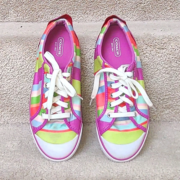 Coach Multicolor Sneakers - Picture 2 of 7